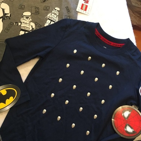 New boys‎ shirt bundle xs 4/5 minecraft fortnite spiderman - Picture 5 of 6
